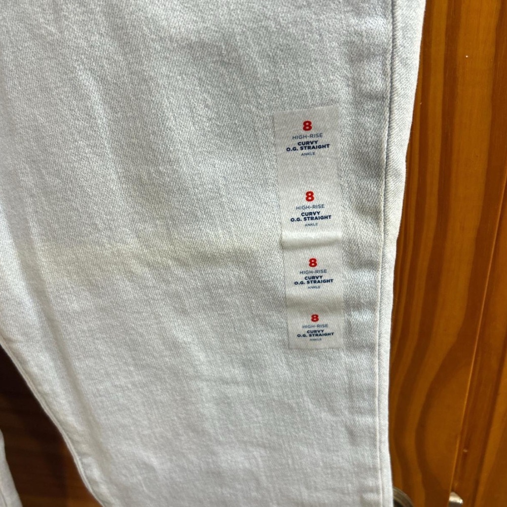 NWT Old Navy Light Blue Jeans OG curvy - Picture 3 of 4